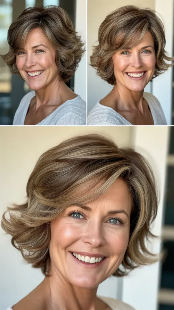 Messy Chic Stacked Wedge Bob