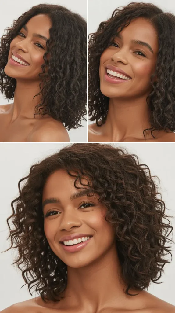 Long Wedge with Feathered Layers