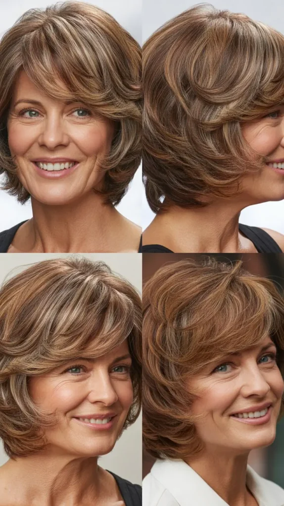 Voluminous Stacked Wedge Bob