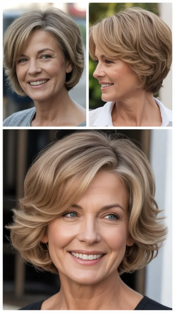  Layered Stacked Wedge Bob