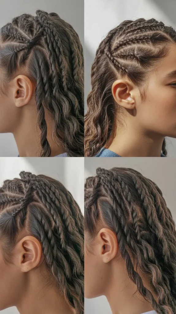 The Rope Twist Half-Up