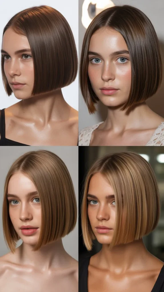 Sleek Straight Bob
