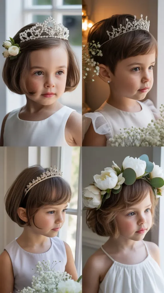 Wedding Tiara Short Style