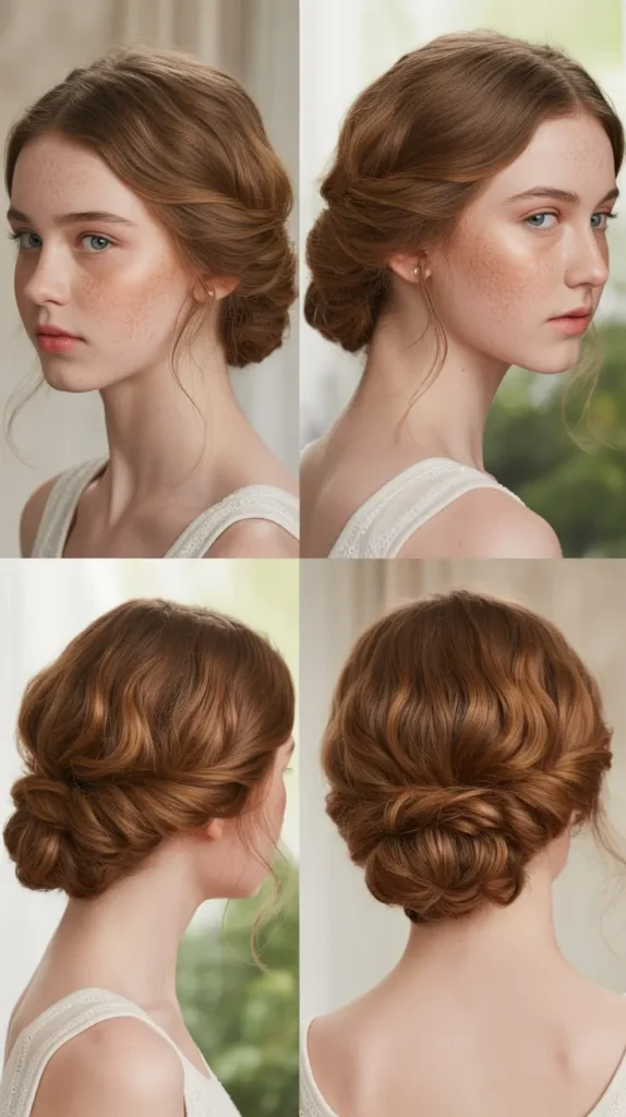 Soft Romantic Updo
