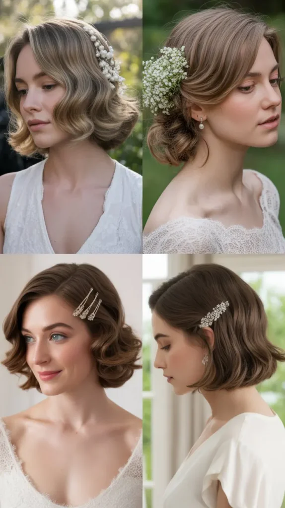 Soft Layered Bridal Bob