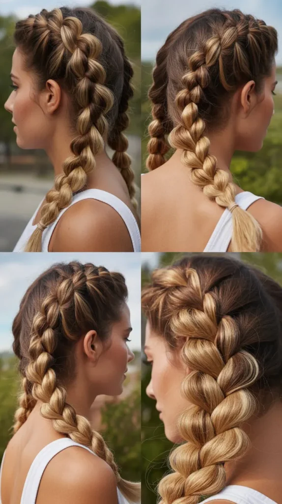 Pull-Through Braid