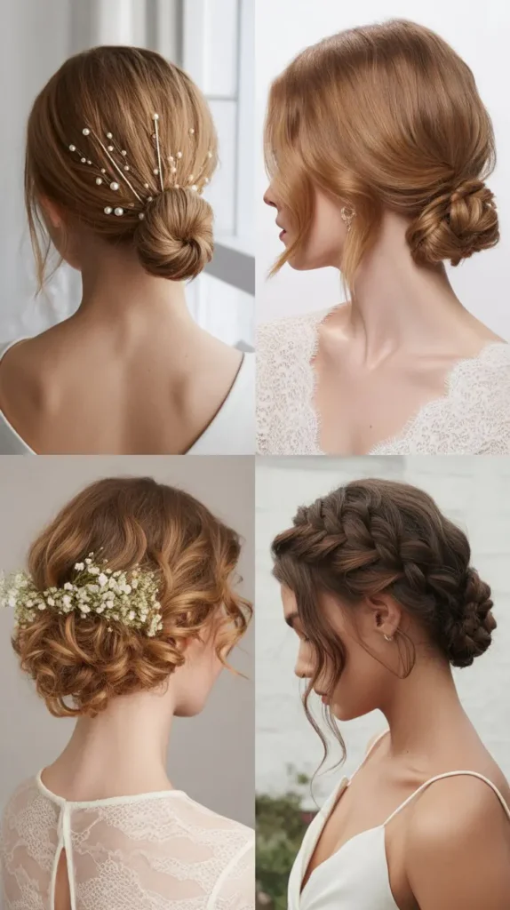 Elegant Short Updo
