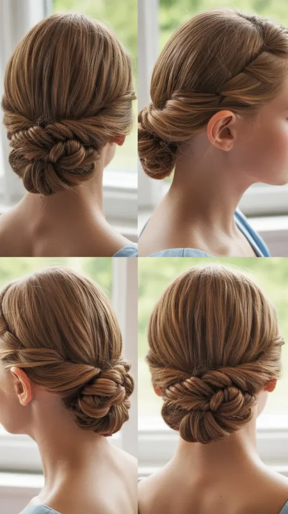 Twisted Side Updo