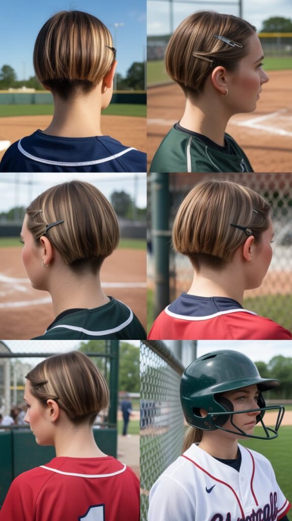 Tapered Nape Cut With Crown Pinning