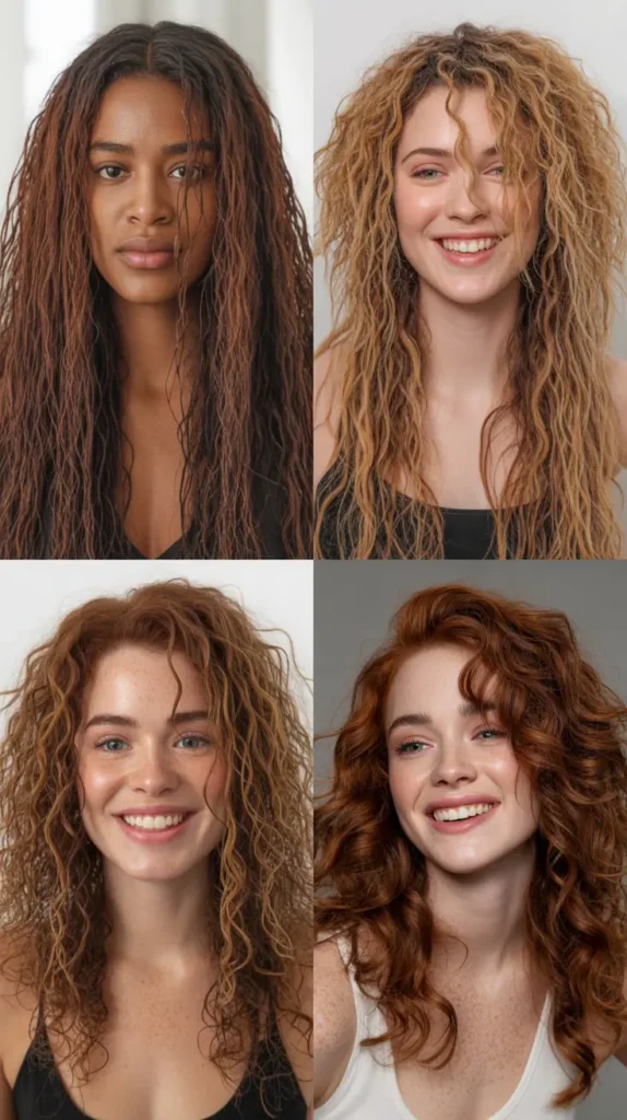 Voluminous Curls with Dry Shampoo