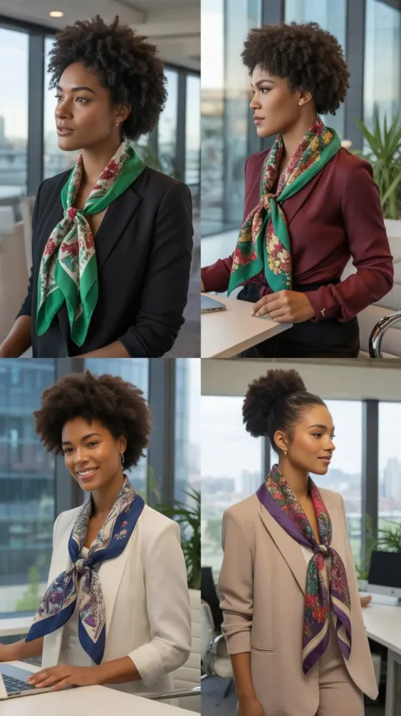 The Scarf-Wrapped Style