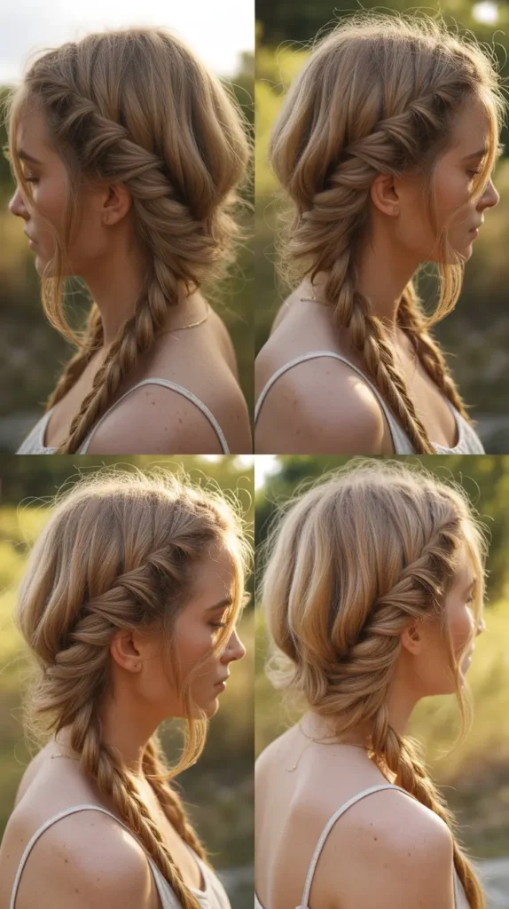 Fishtail Braid With Volume