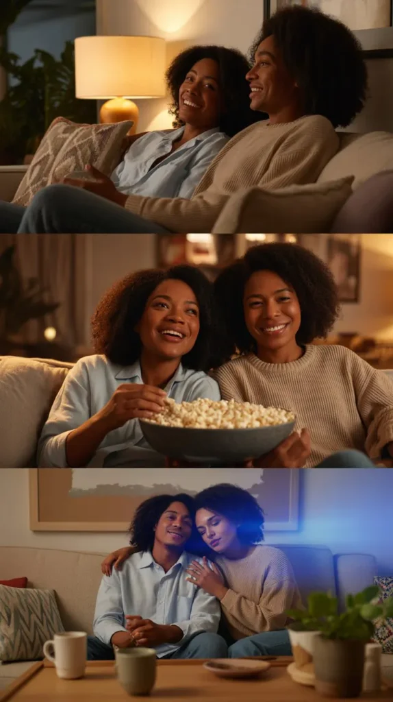 Cozy Movie Night at Home