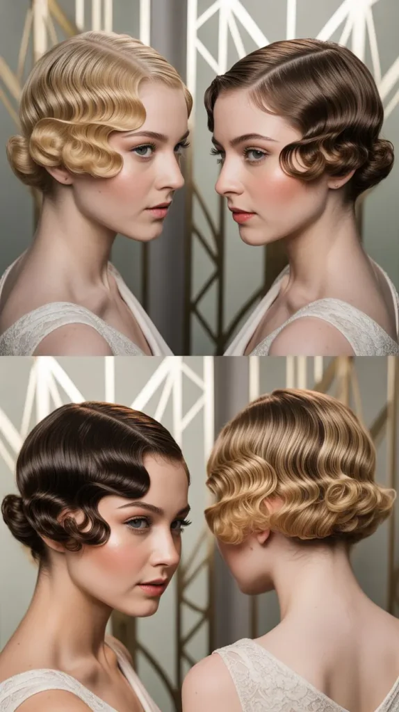 Vintage Finger Waves