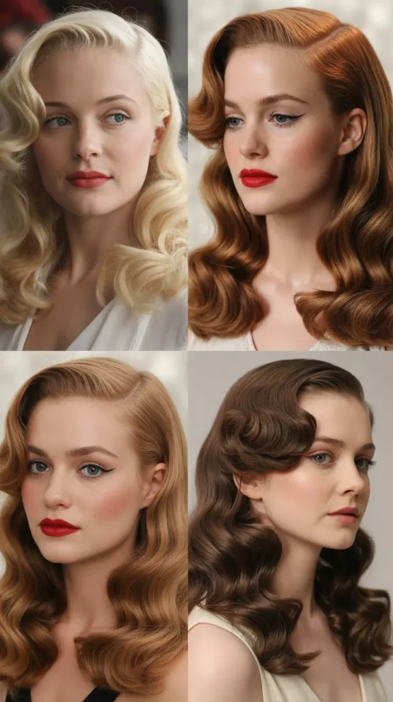 Old Hollywood Glamour Waves