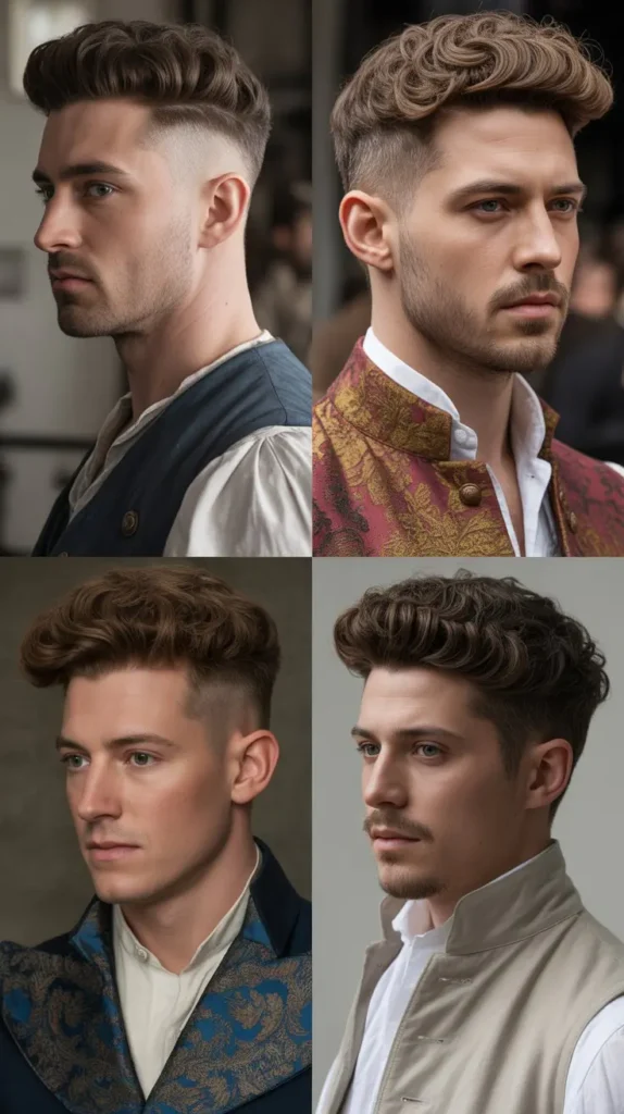 The Tapered Natural with Volume on Top