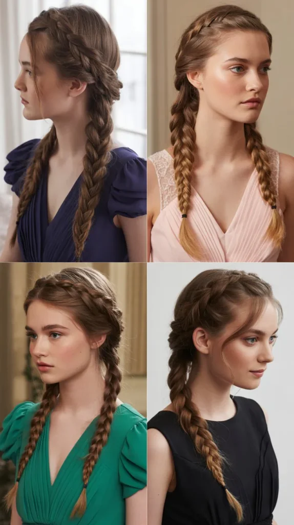 Classic French Braid Elegance