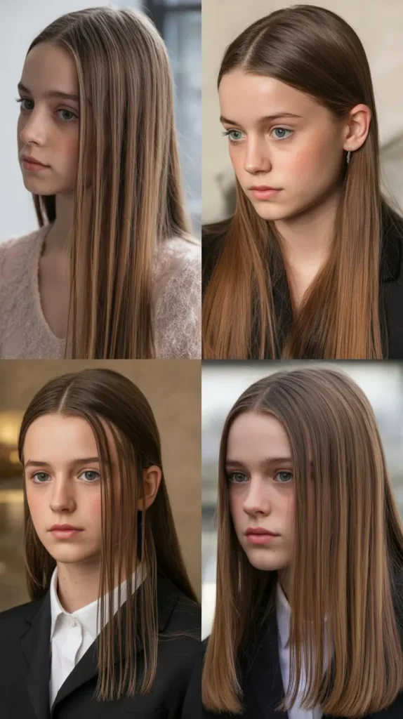 Sleek Straight Hair