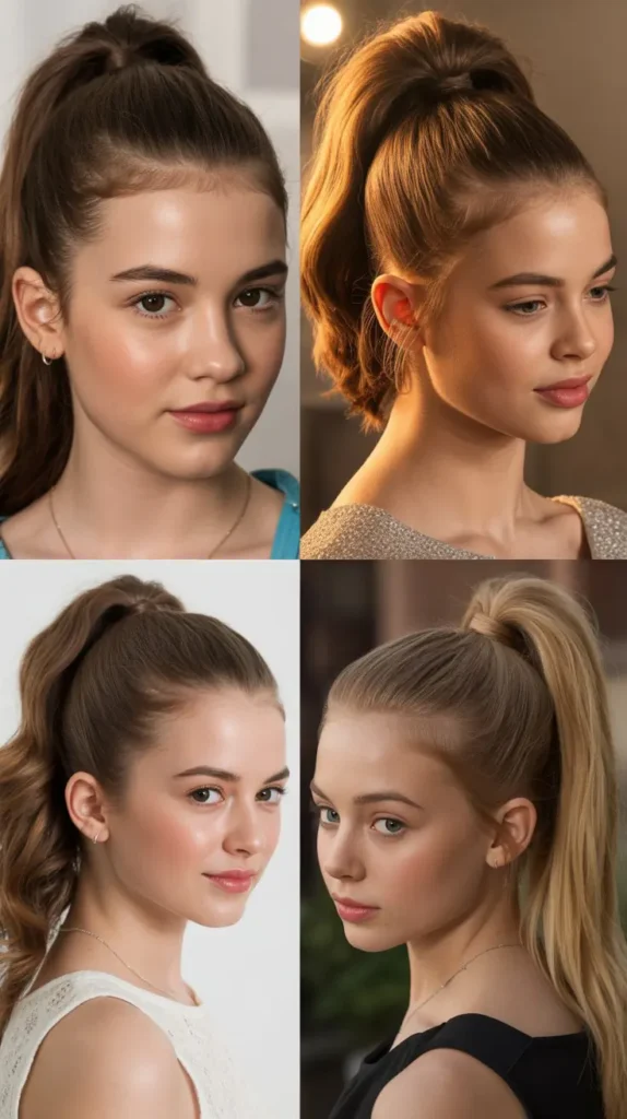 Classic High Ponytail