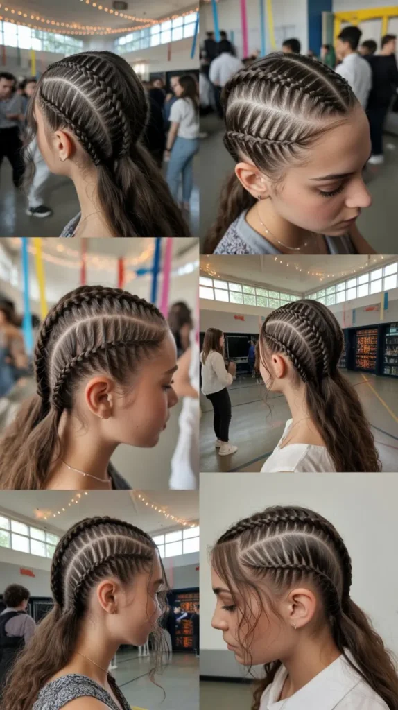Zig-Zag Braided Part