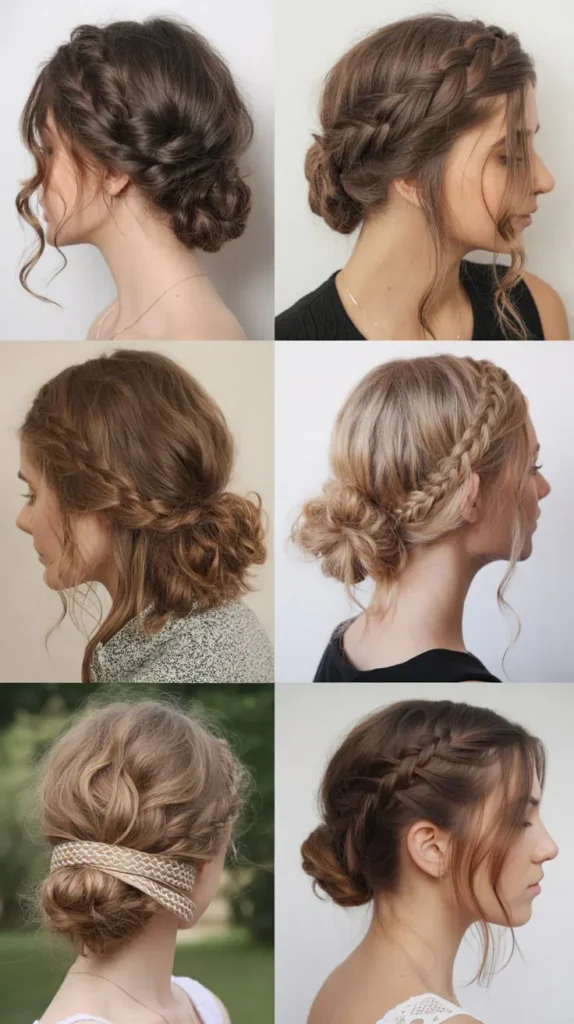 Loose Boho Updo