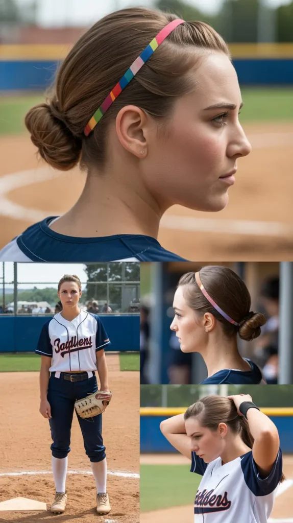 Slicked-Back Bun with Headband