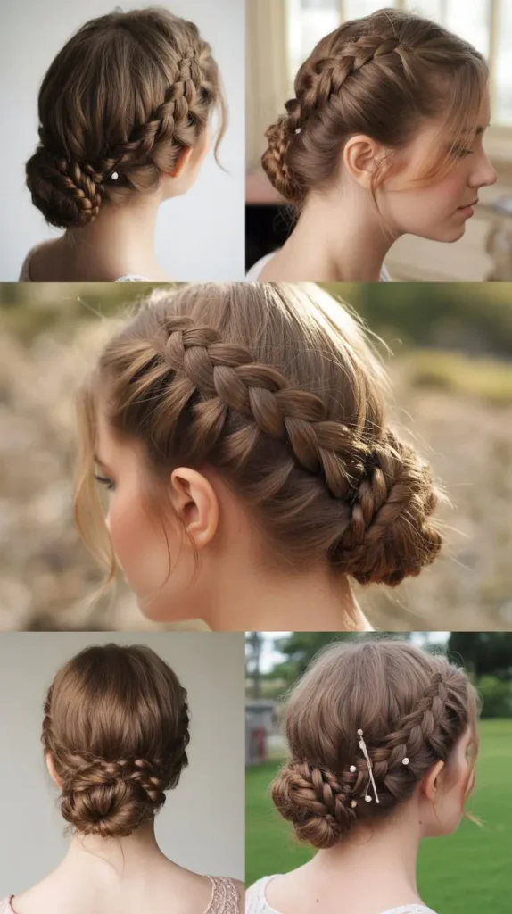 Fishtail Braided Bun