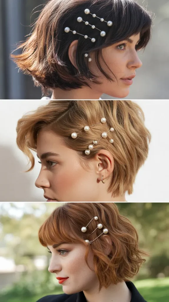 Choppy Layers with Scattered Pearl Pins