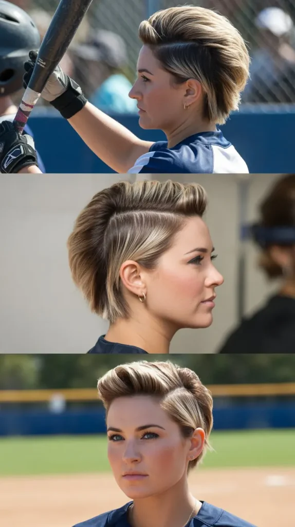 Faux Hawk With Strong Hold Hairspray