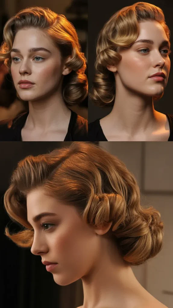 The Half-Up Tuck and Roll