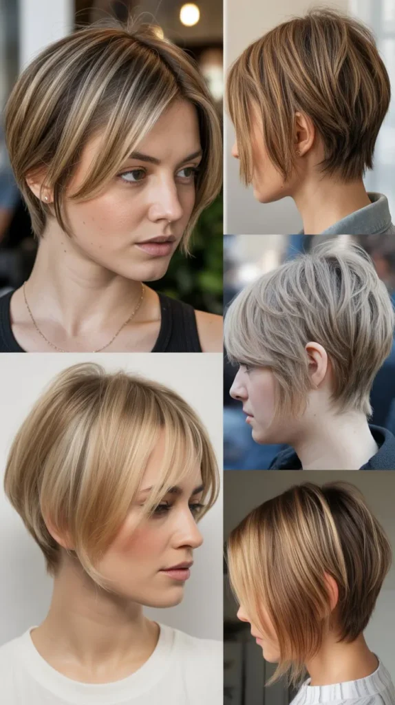  Short Wedge with Highlights