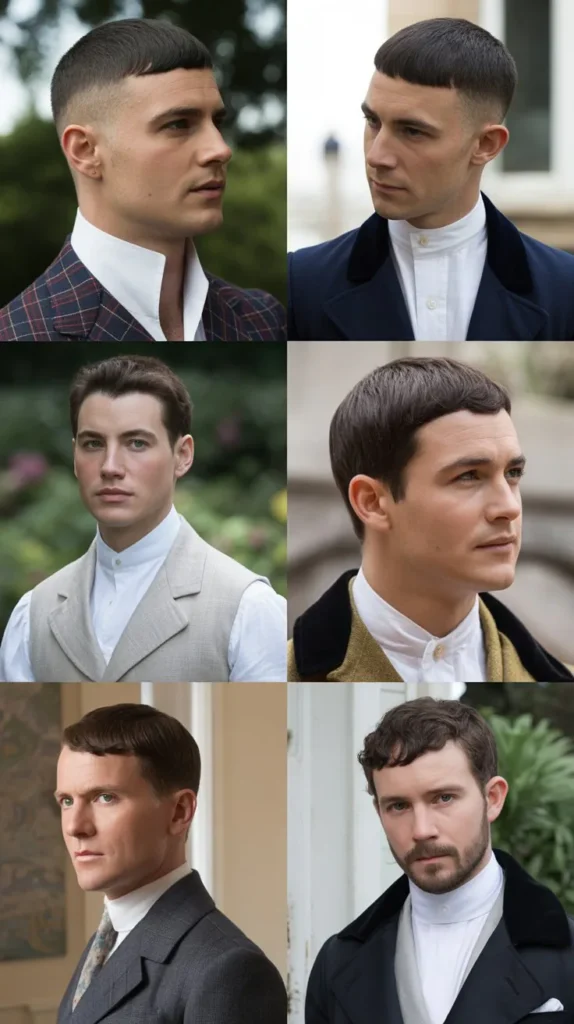 The Neat Short Crop with Temple Definition