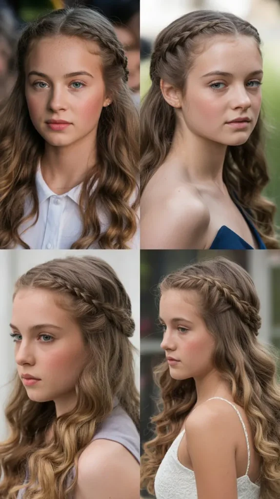  Braided Front Accent