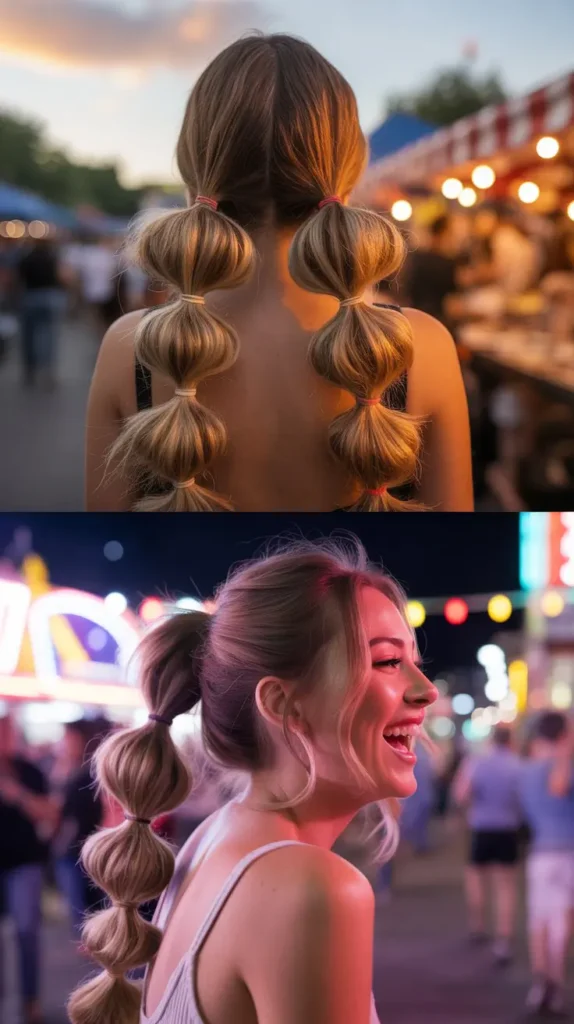 Bubble Ponytail