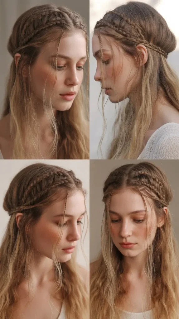 The Micro Braid Crown