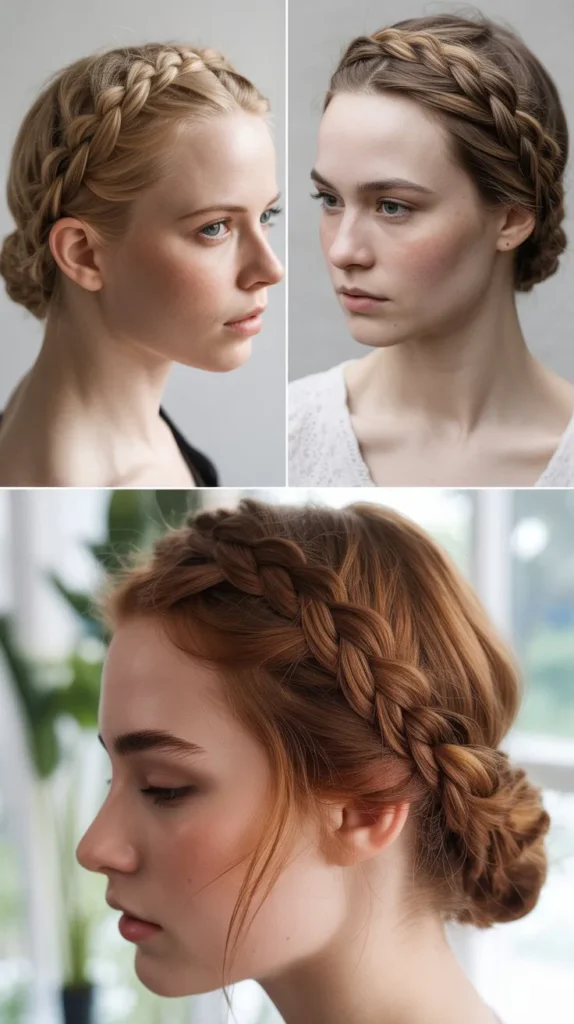Dutch Braid Crown