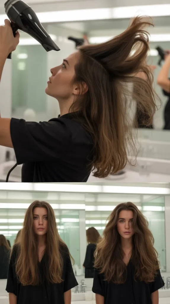 Revive Flat Hair With a Quick Blow-Dry Flip
