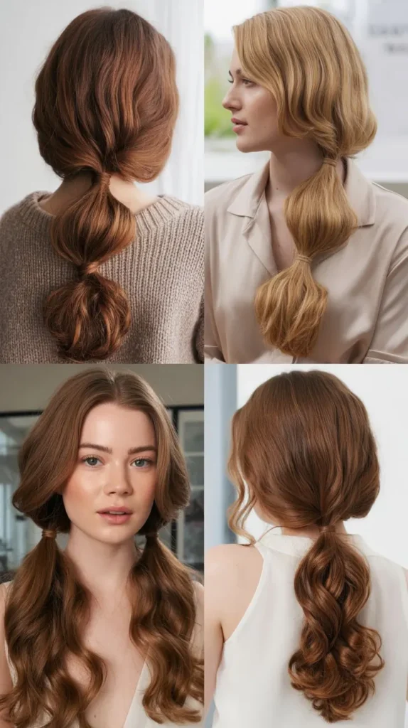 Twisted Side Ponytail