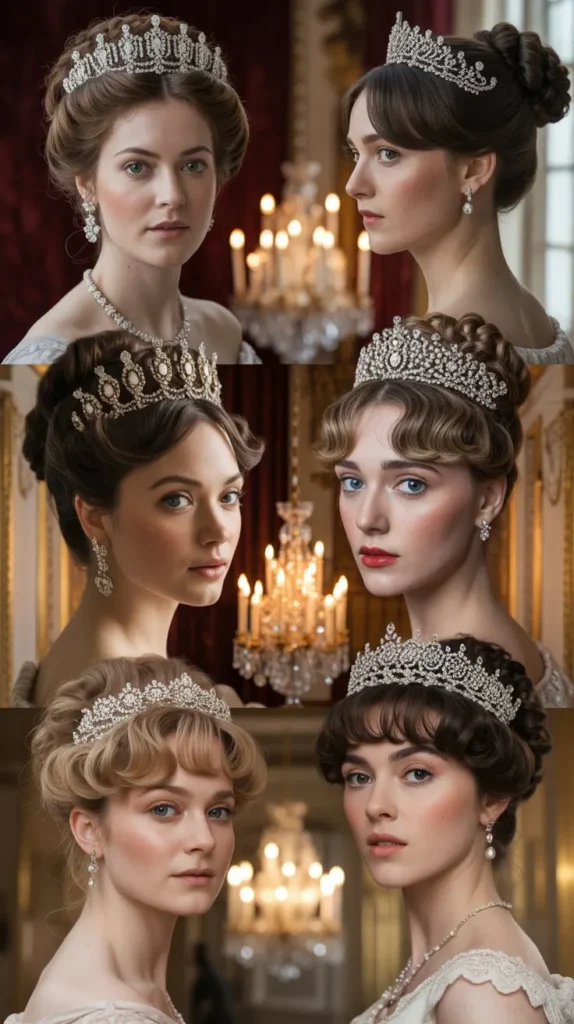 The Full Regency Updo with Grand Tiara