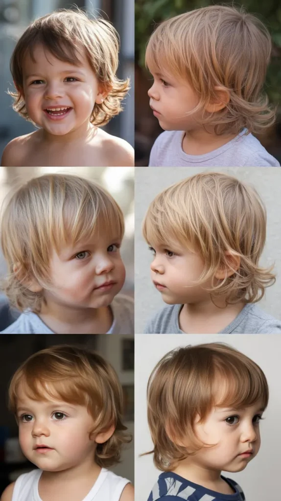Long Toddler Hair with Gentle Layers