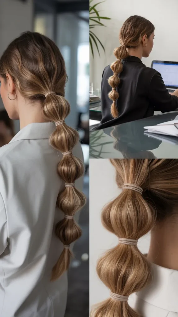 The Bubble Ponytail