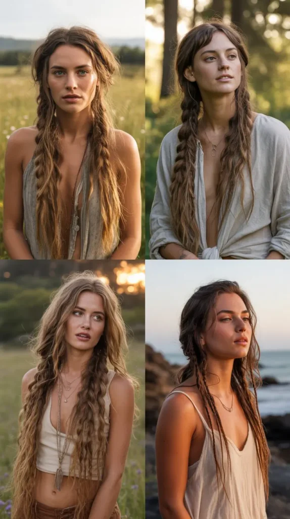 Bohemian Side Braid