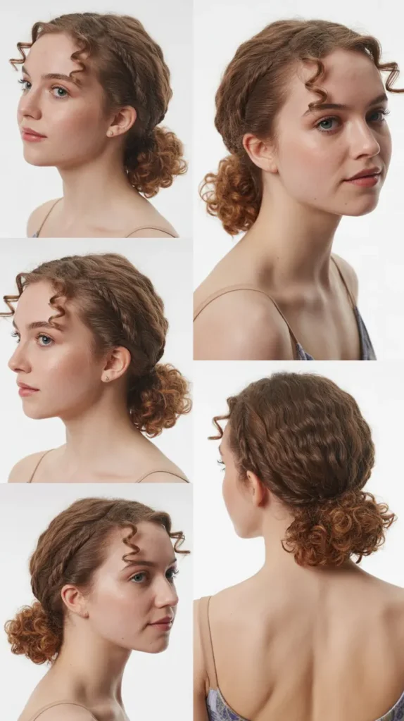 Twisted Crown Half-Up