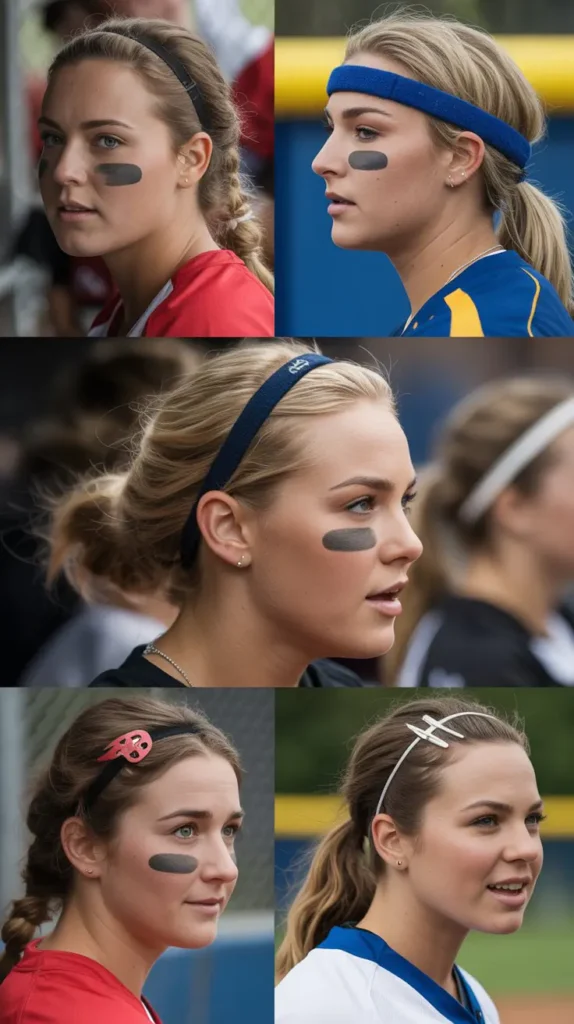 Short Hair With Grip Headband Plus Bobby Pin Combo