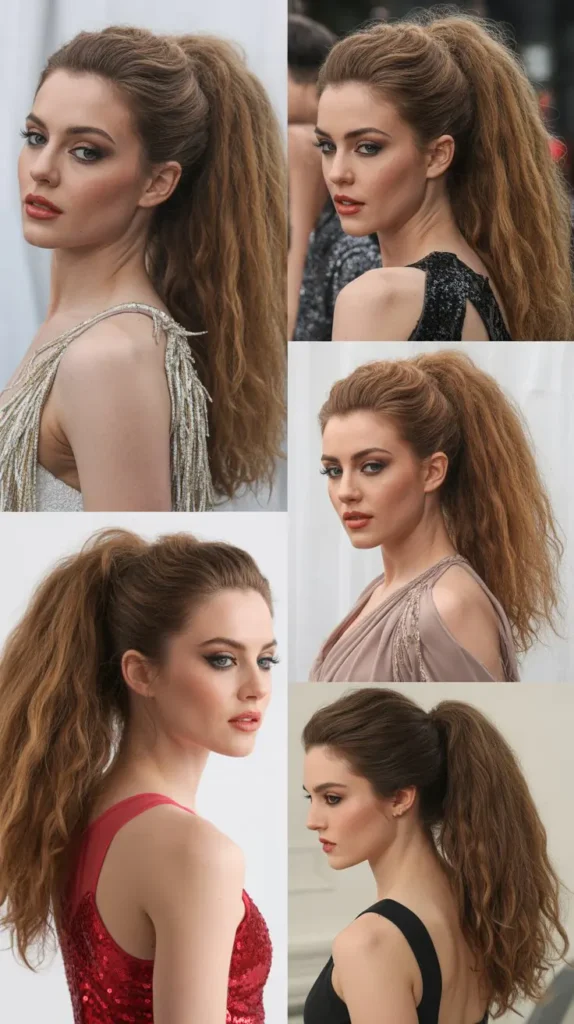 Voluminous Ponytail