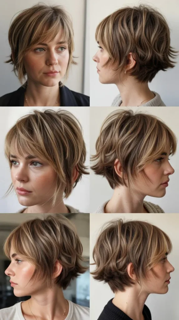 Shaggy Wedge Cut