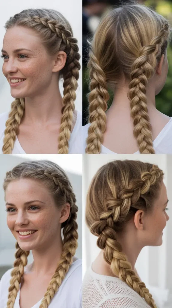 Double Dutch Braids