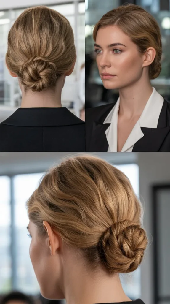 The Low Knot Bun