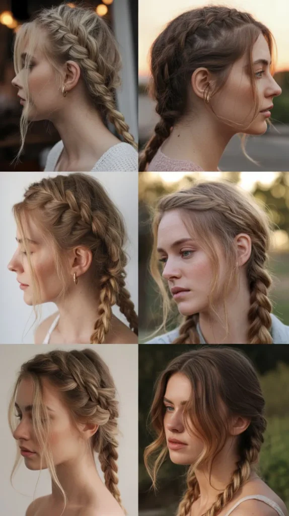 The Undone French Braid
