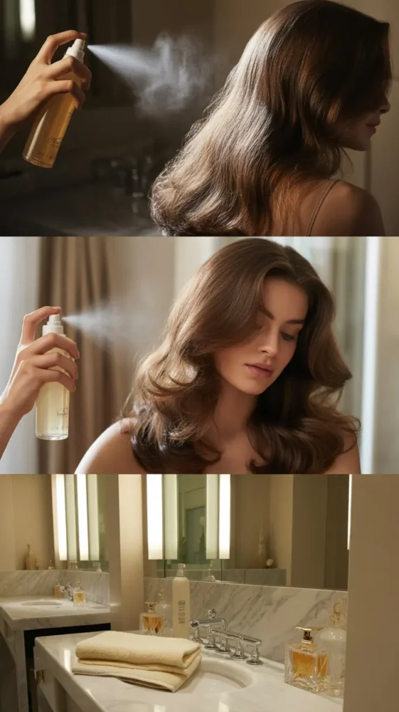 Apply Hair Perfume or Fragrance Mist to Freshen Without Washing